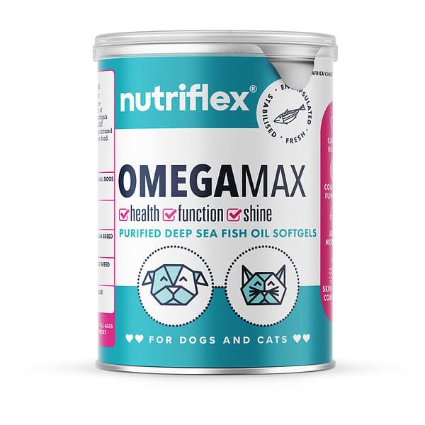 Omegamax Omega 3 For Dogs &Amp; Cats | Fish Oil Softgels 120 X 1000Mg