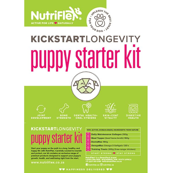 Kickstart Longevity Puppy Starter Kit - Image 3